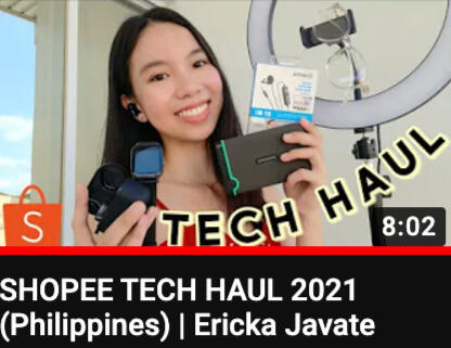 shopee tech haul